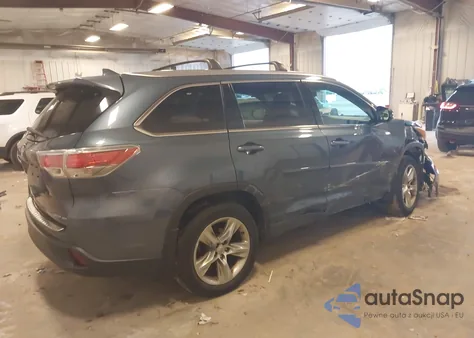 2014 Toyota Highlander Limited V6 из США, поврежденный, VIN 5TDDKRFH7ES011207